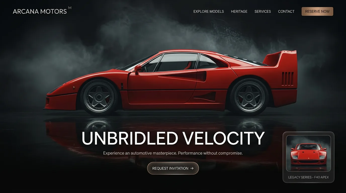 High-converting sites & landing pages
